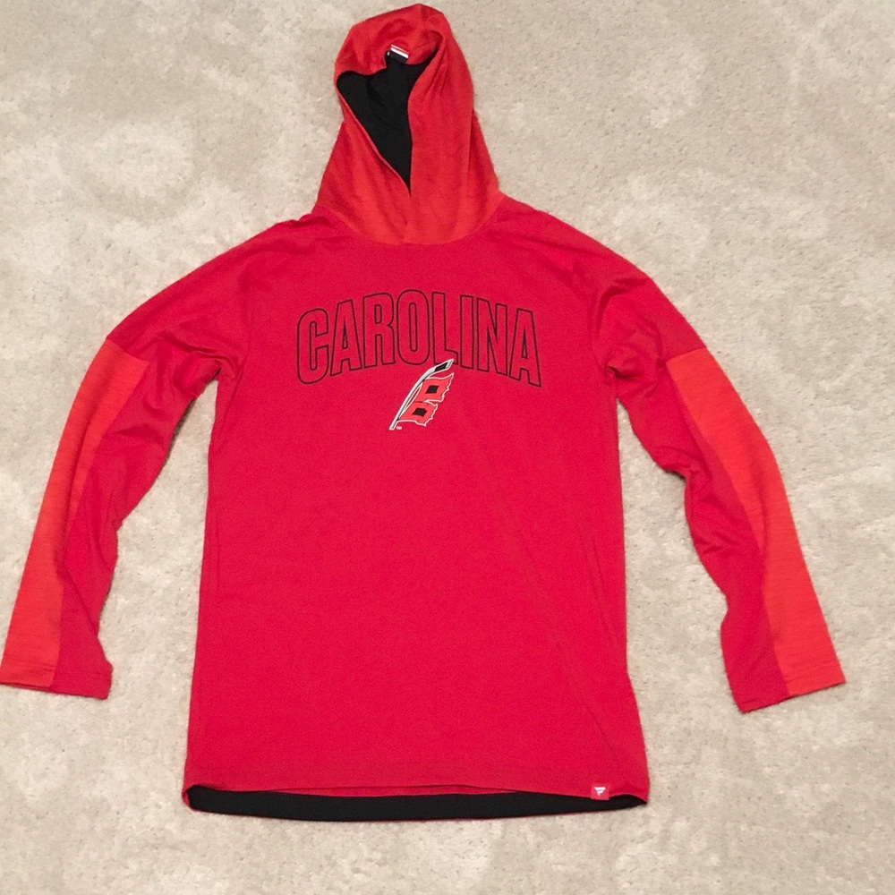Fanatics NHL Carolina Hurricanes Performance Long Sleeve Hoodie Shirt